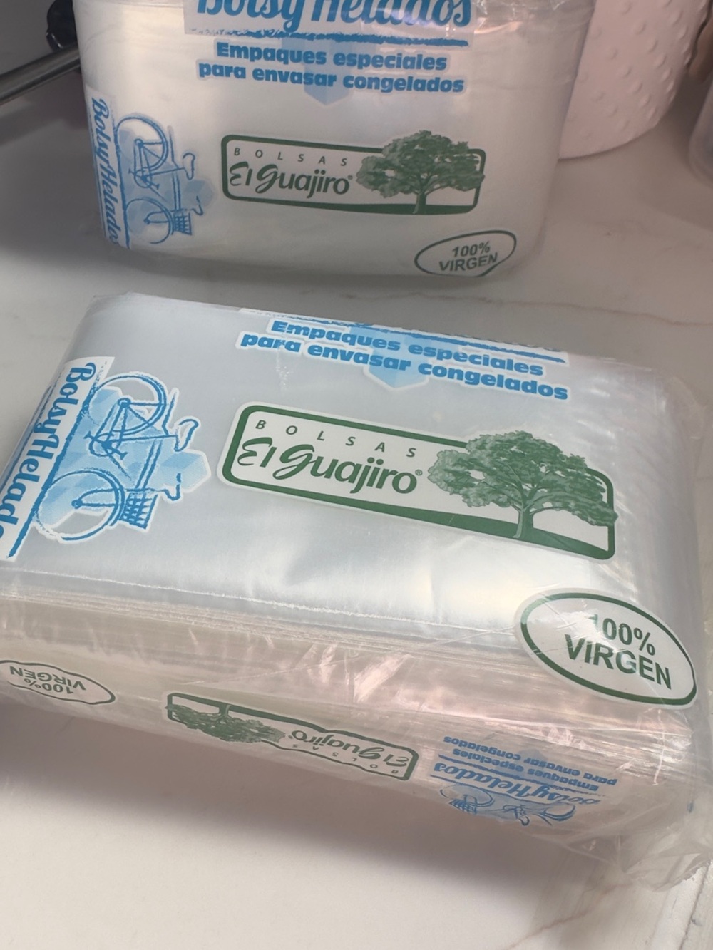Disposable clear bags for Hielitos 
Popsicle Bags -Freezer Pouches